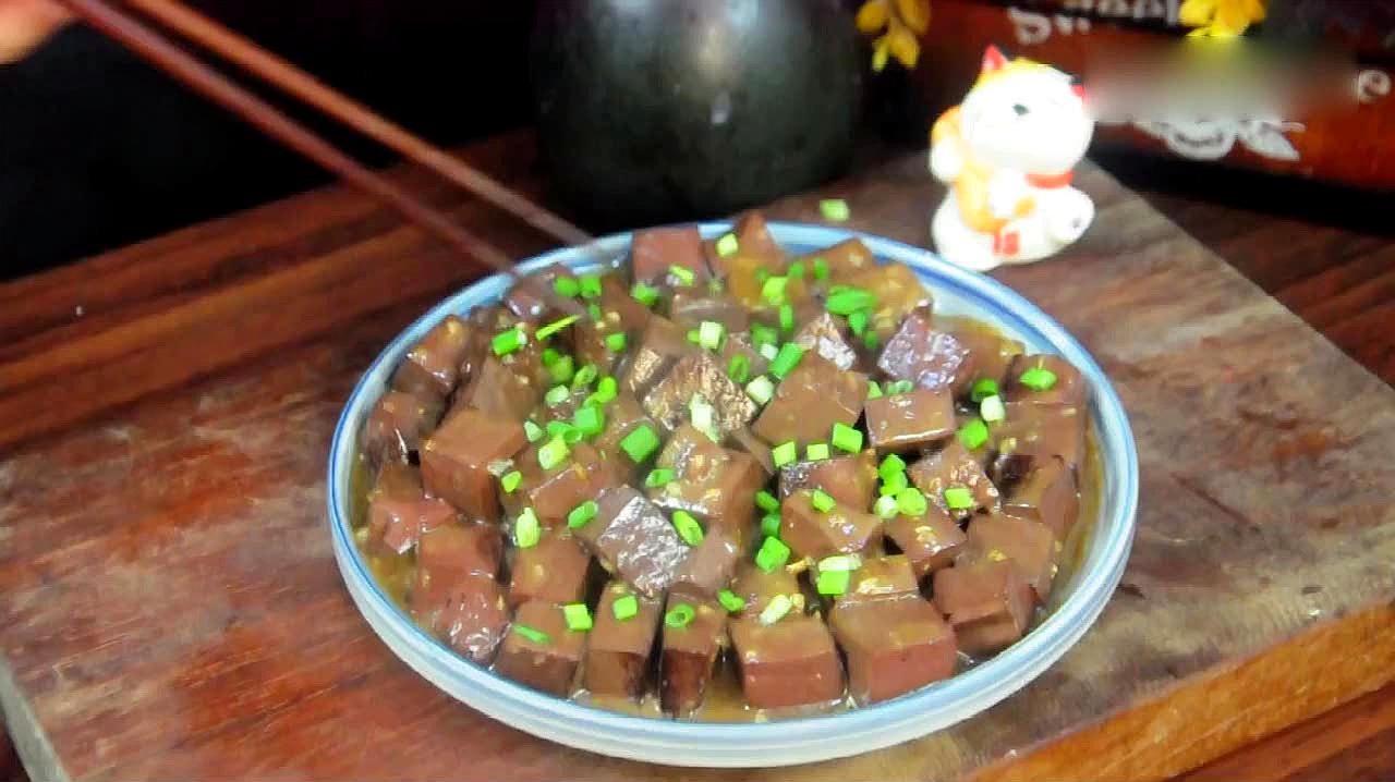 猪血怎样炒才好吃