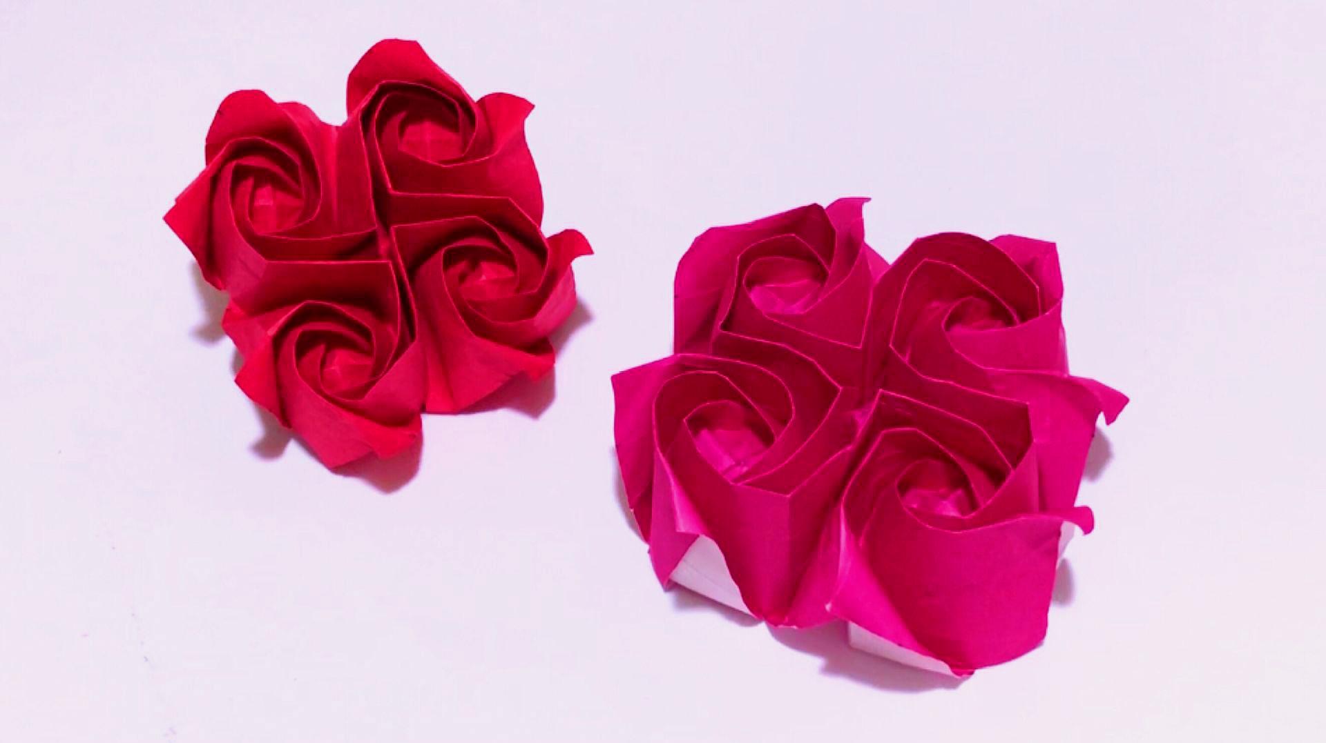 花朵怎么折好看