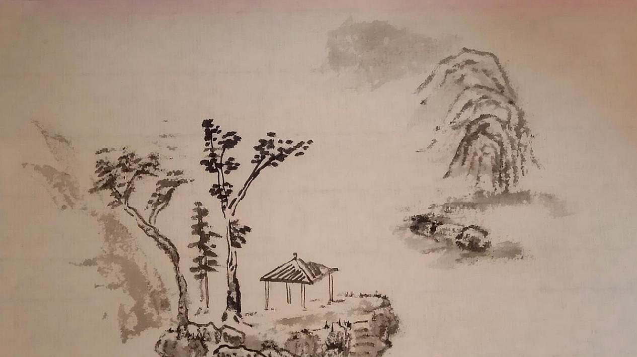 简约国画如何画?