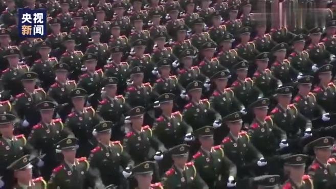 震撼人心的大阅兵集锦