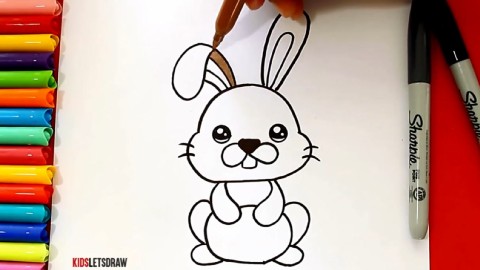 简简单单画兔子,真漂亮!