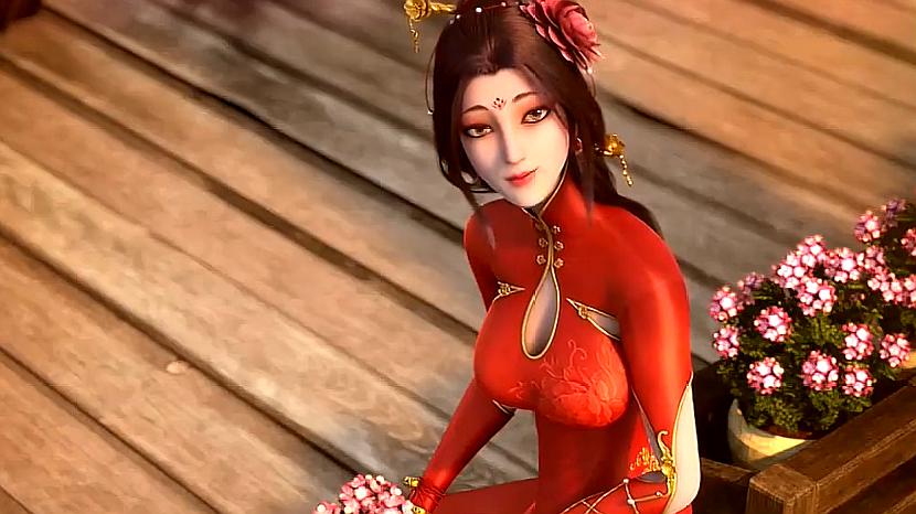 斗破苍穹第一季:雅妃长得好漂亮,萧炎得知小医仙有难!