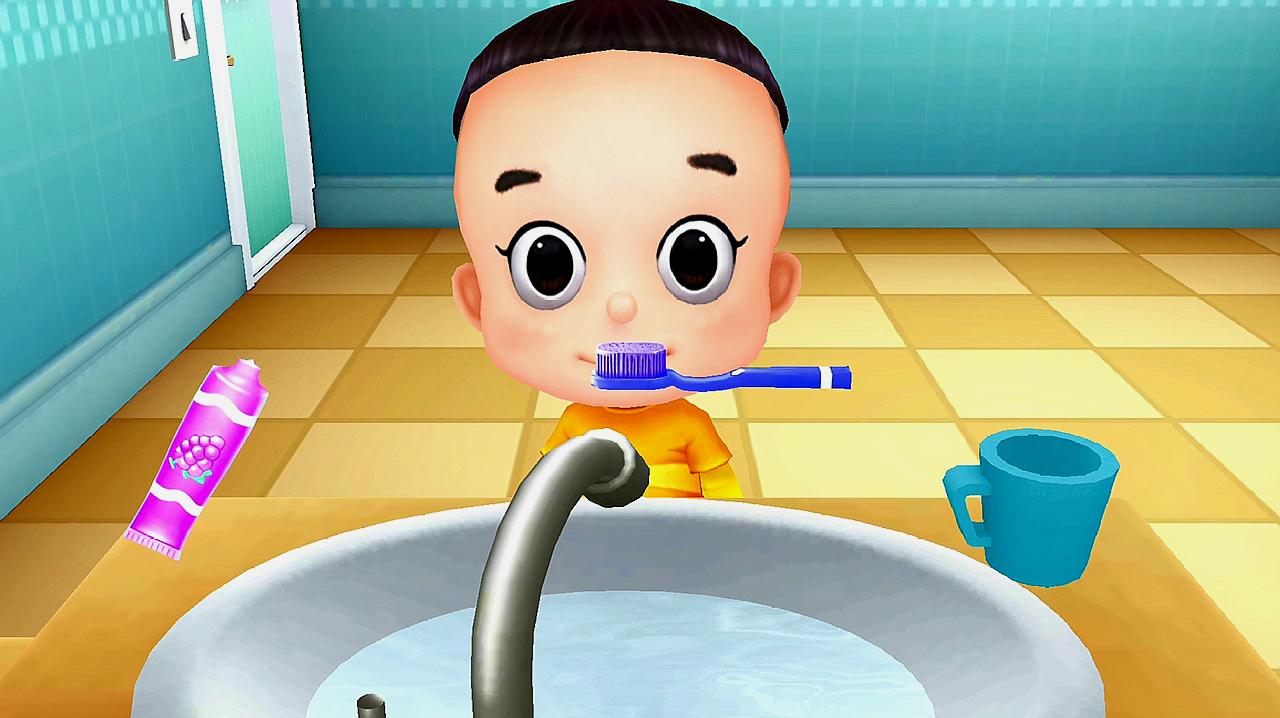 大头儿子和小头爸爸儿童益智游戏 做一个爱刷牙的乖宝宝