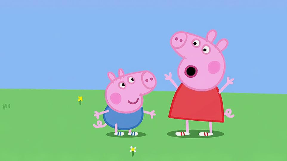 "育儿绘画"之早教视频:小猪佩奇和乔治