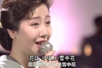 日本歌曲雪中花歌词 百度视频搜索