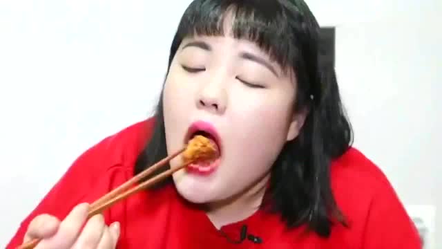 韩国大胃王胖妞