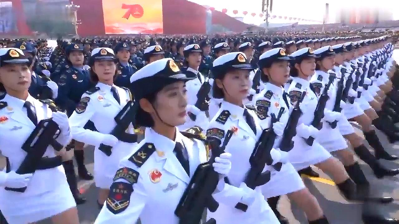 震撼人心的大阅兵集锦