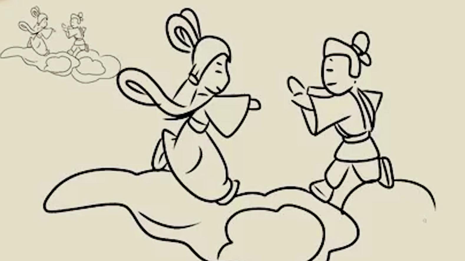 情人节简笔画漂亮又浪漫画法简单