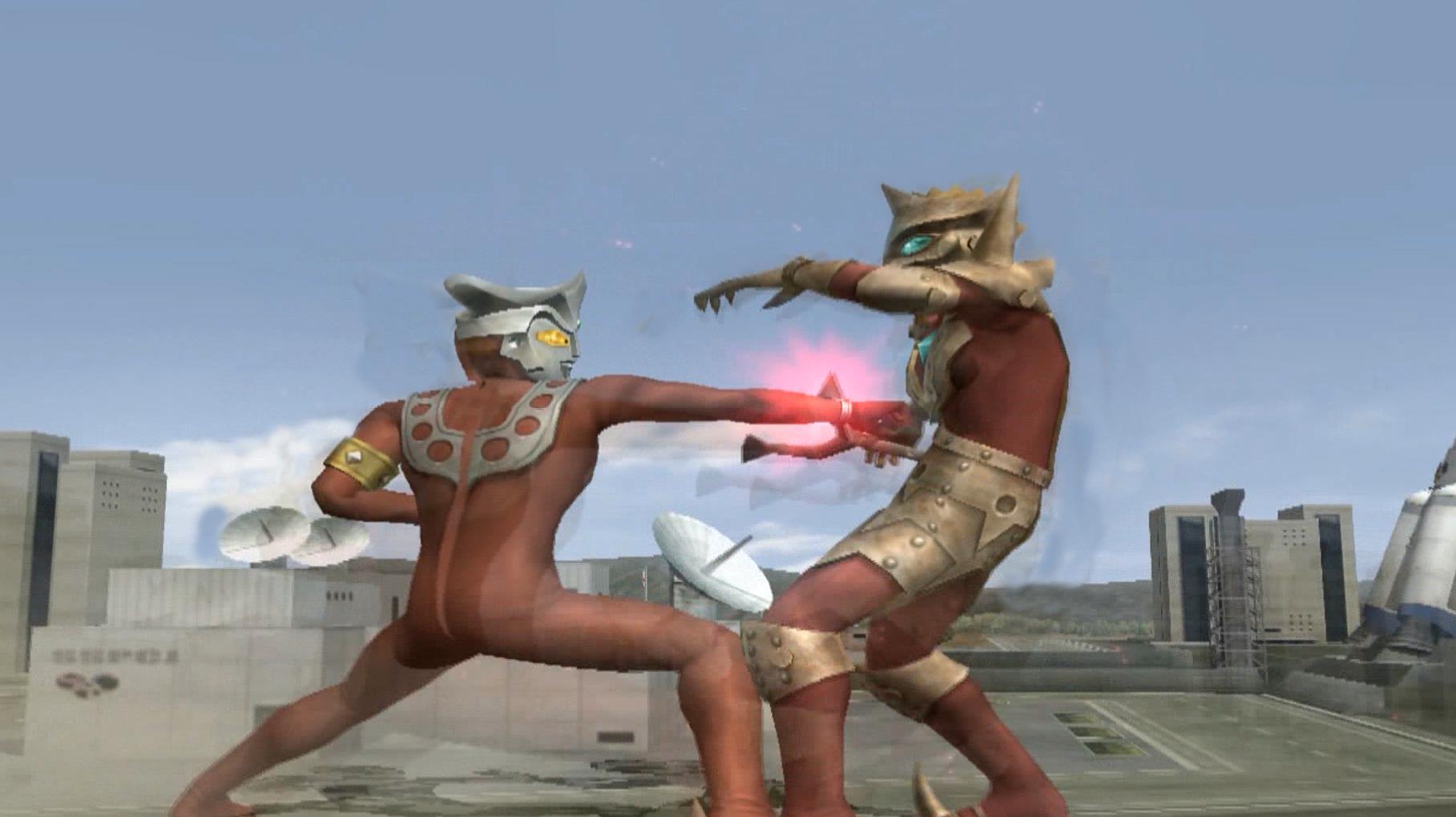 奥特曼格斗进化3,雷欧在战斗刚刚开始就对艾斯杀手使用能量光球