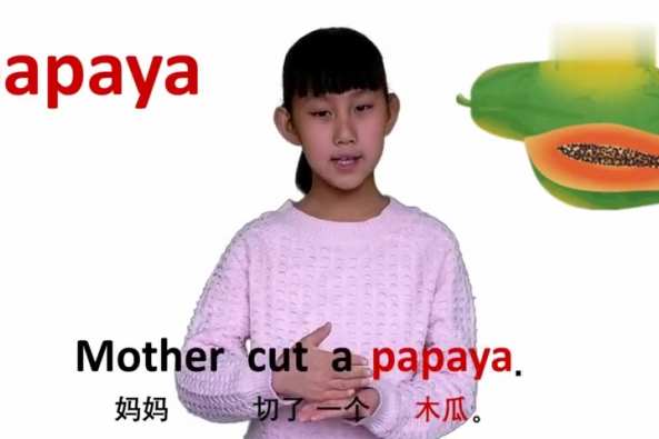 木瓜papaya英语怎么读 百度