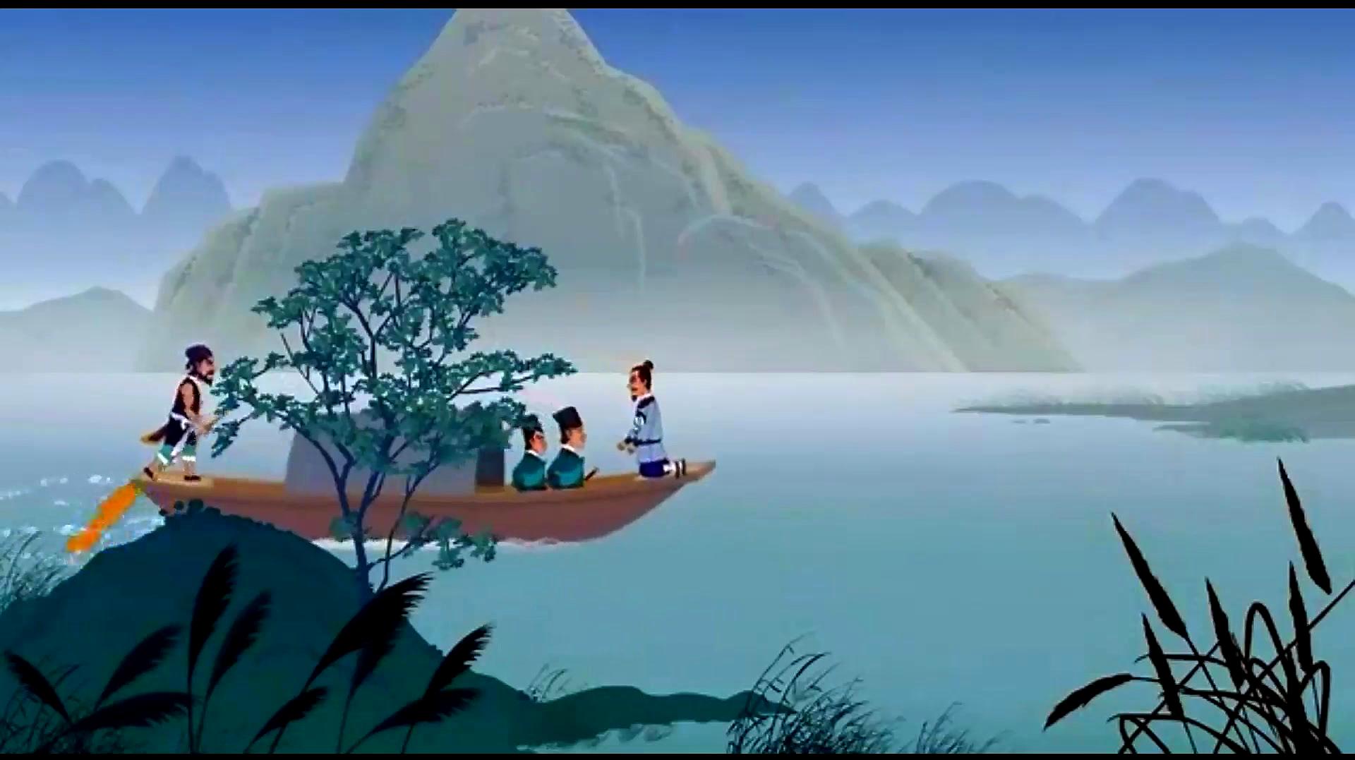 《水浒传》动画故事37——夜闯浔阳江