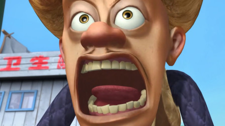 熊出没:光头强很愤怒,怒骂李扒皮,真是太抠门了