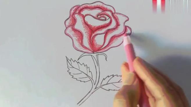 教你怎么画出积极乐观好看的花