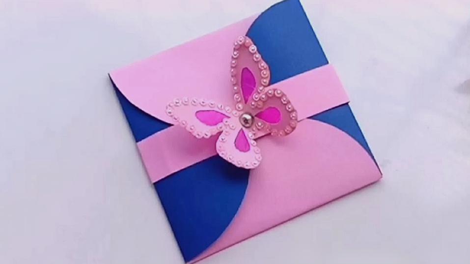 手工折纸怎么制作出漂亮的小卡片?