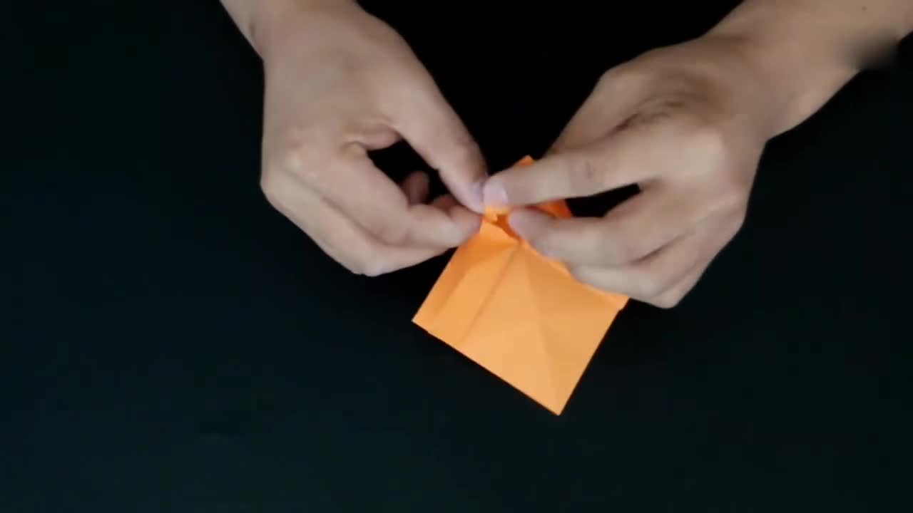 老虎折纸怎么折