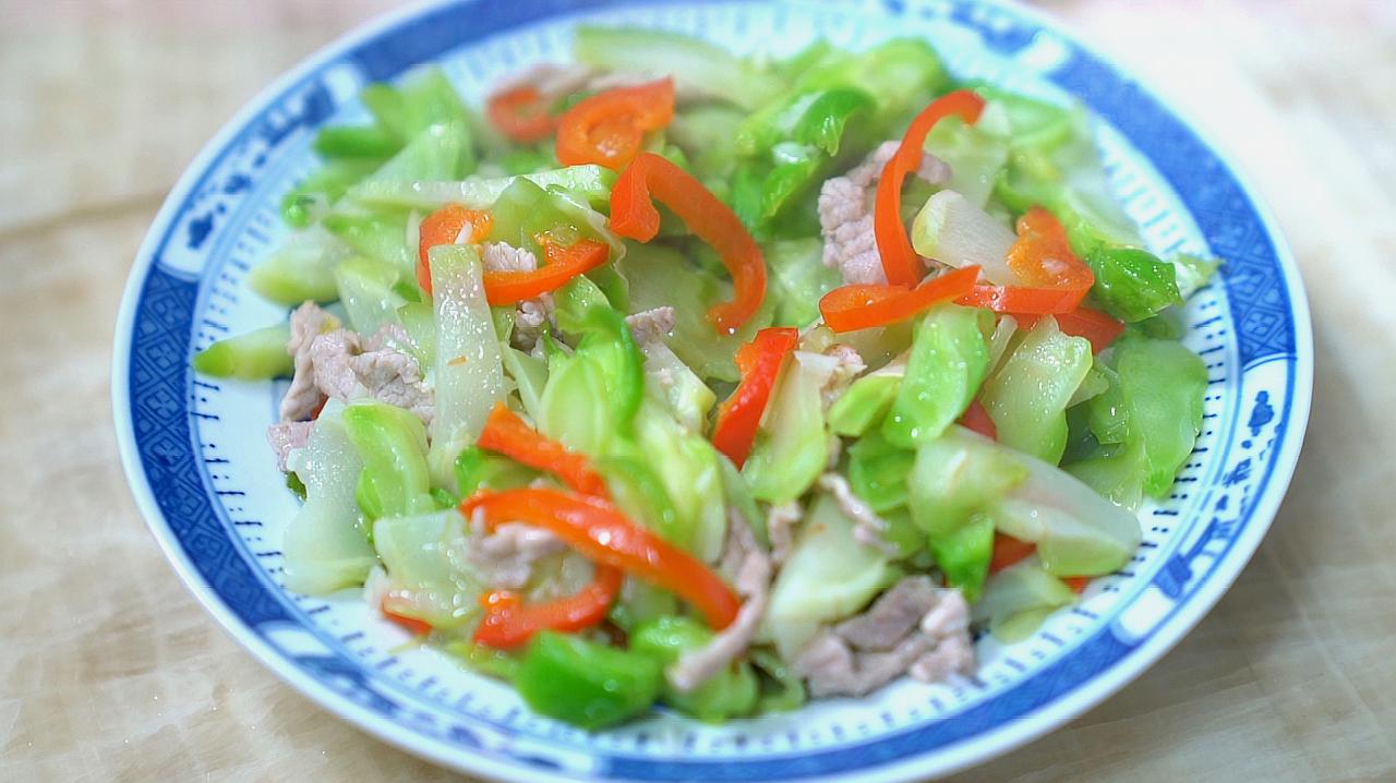 第一次,咸香爽口,营养解馋 服务升级打开原网页 2儿菜炒肉丝的做法