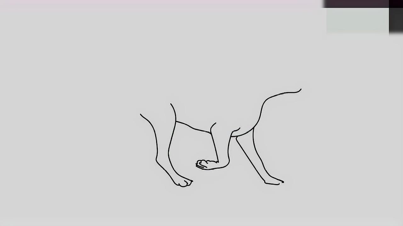 狗的简笔画怎么画?