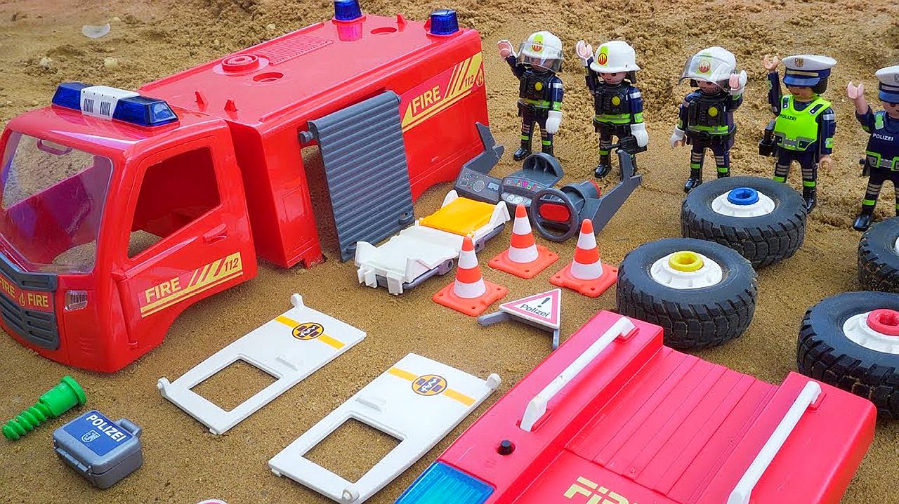 这样早教宝宝最聪明:消防车玩具