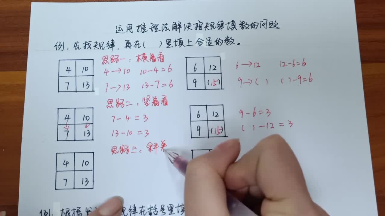 01:27  来源:好看视频-一年级奥数:按规律填数字孩子感叹真难!