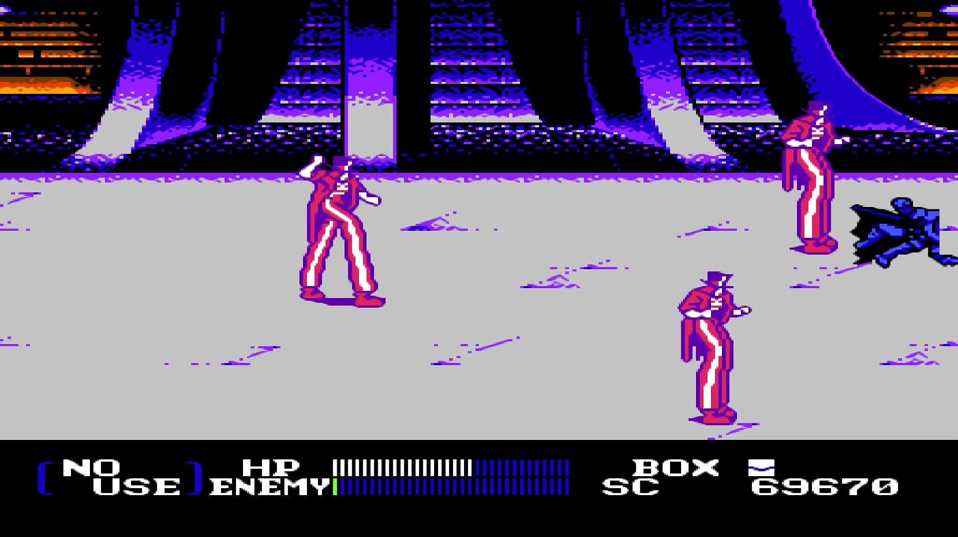 经典fc射击游戏《蝙蝠侠3》第6-1关