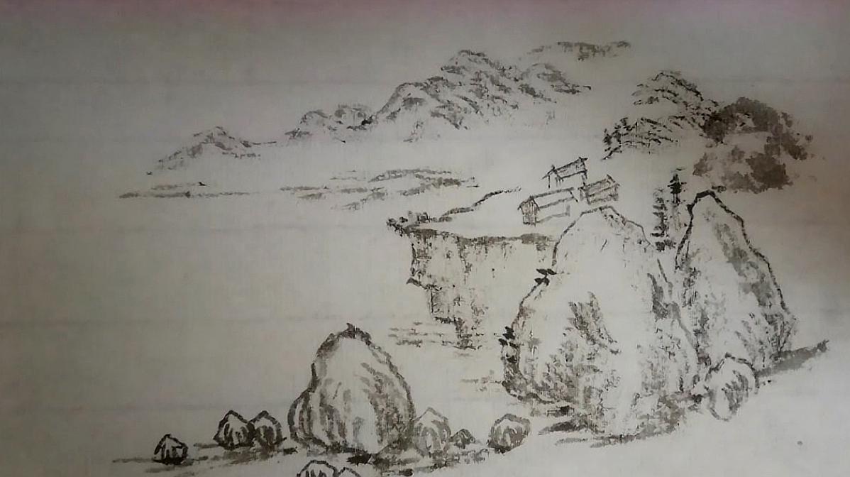 山水画怎么绘制