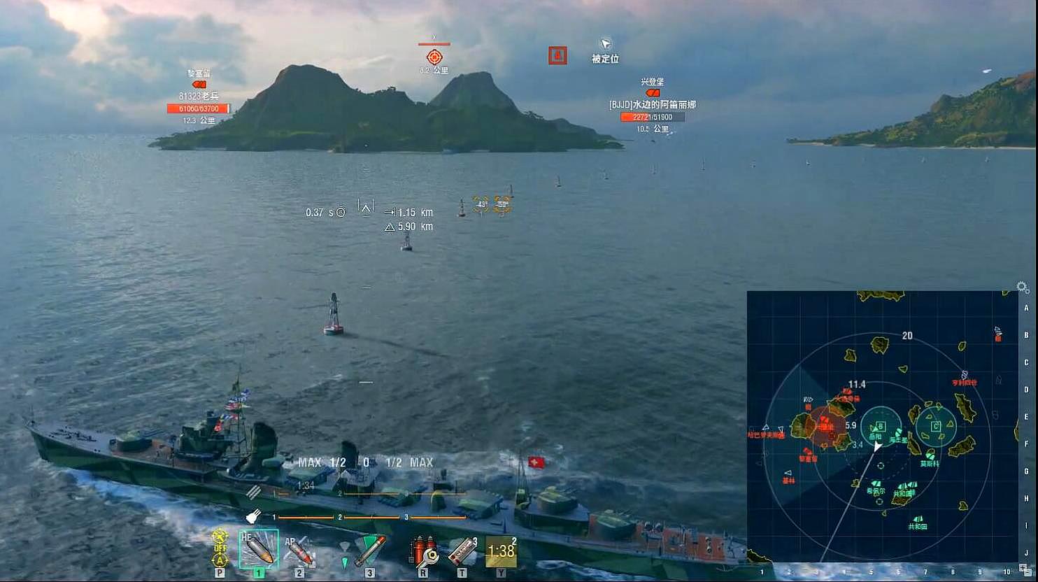 战舰世界:岛风驱逐舰的20公里缘分雷有用吗?