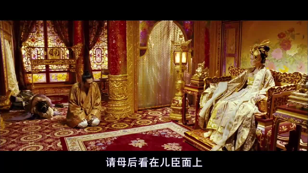 满城尽带黄金甲:一部满屏福利的电影!小婵挺漂亮的!