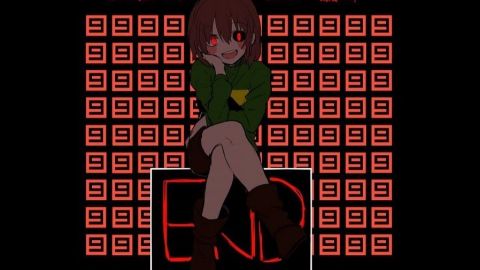 Undertale 屠杀线二周目彩蛋 我其实不想这么丧心病狂打这么多周目ge的啊