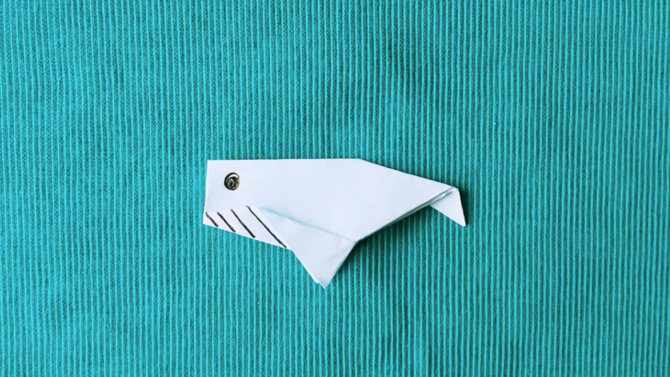 炫酷的折纸鲨鱼,简单易懂快来学