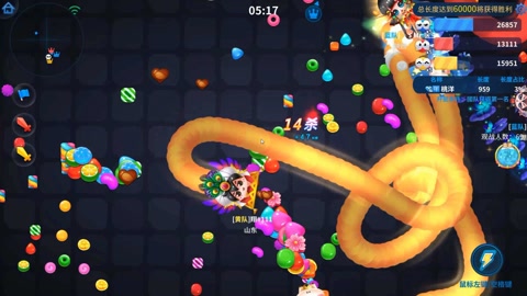 蛇蛇争霸 团战视频