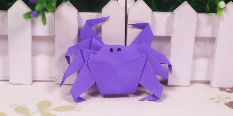 螃蟹折纸简单的折法,就在这里!