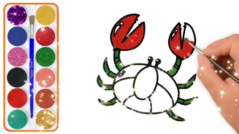 螃蟹怎么画 全网资源