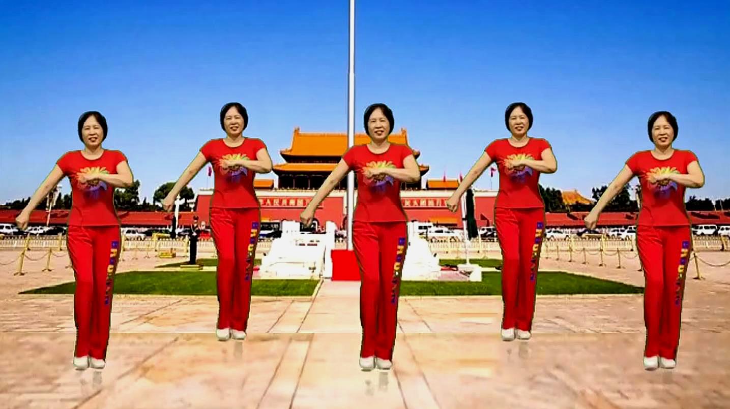 火火的中国火火的时代广场舞怎么跳