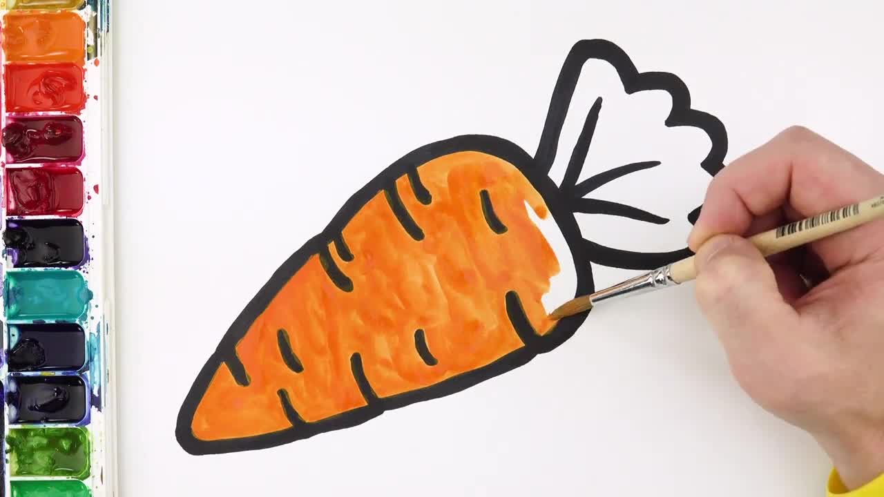 如何用水彩画天空