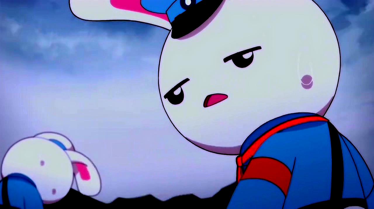 那年那兔那些事儿:兔子累得满头大汗,看到伙伴后兔子的表情亮了