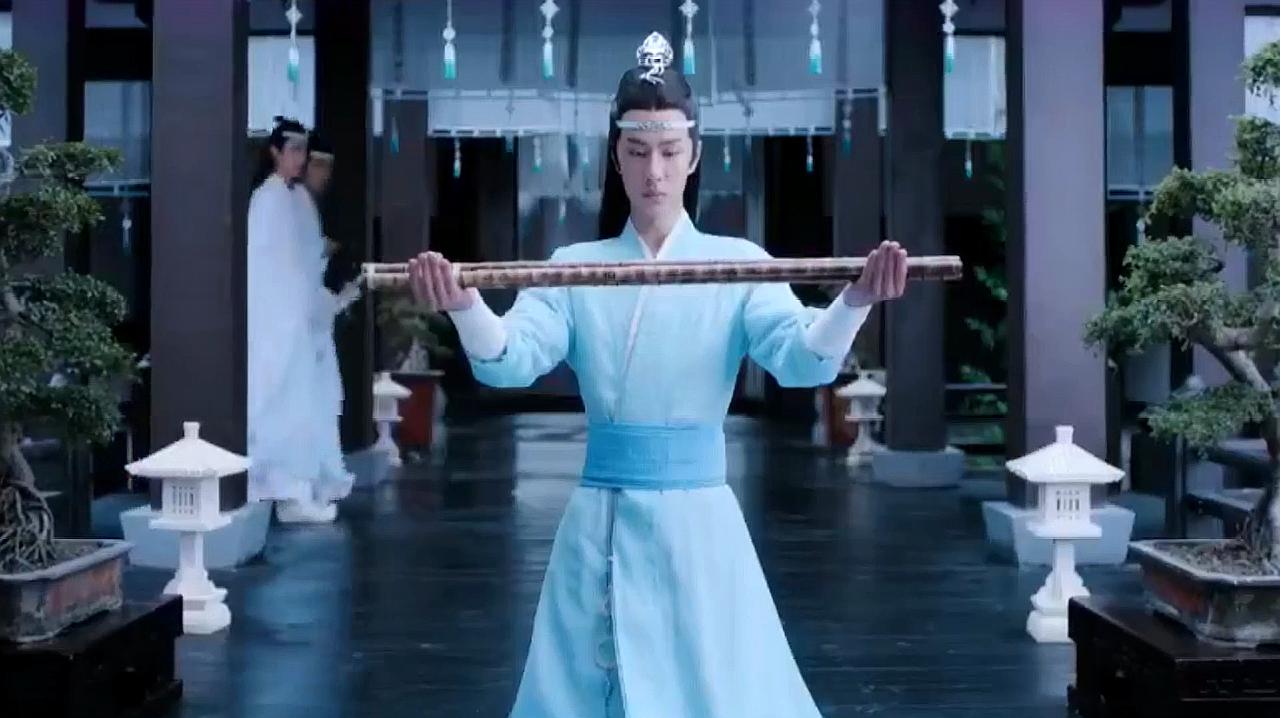 《陈情令》特别版,蓝湛罚跪,这一段的含光君让人分外心疼!