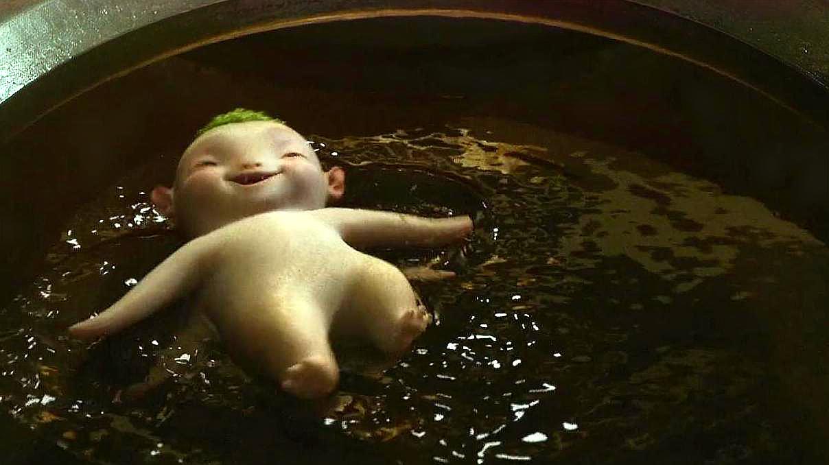 捉妖记:胡巴不愧为小妖王,被丢入滚烫的油锅里,它竟然游起泳来