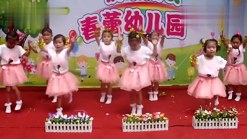 幼儿园舞蹈《好一朵美丽的茉莉花》舞蹈教学视频