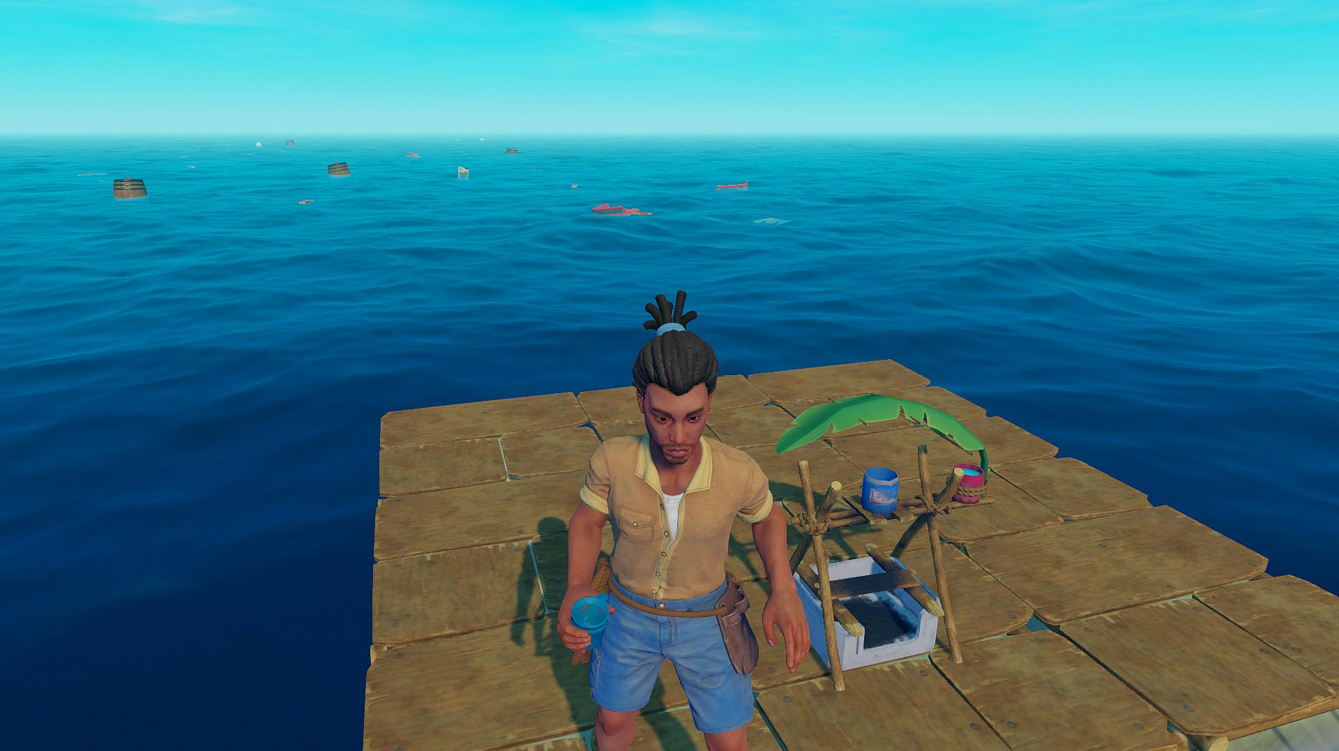 游戏快线:沙盒类游戏《木筏求生》的精彩视频集锦(四)