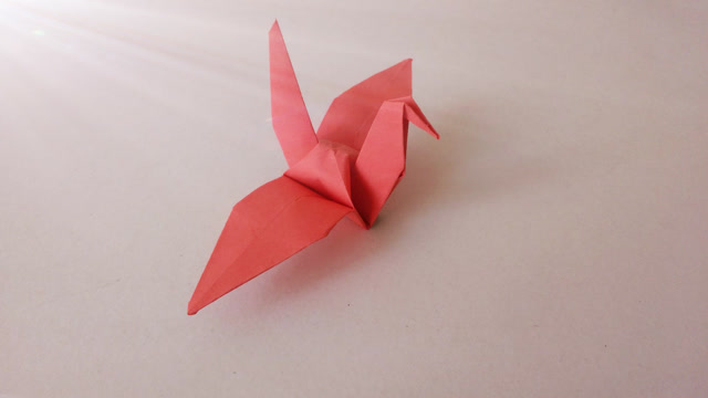 2018亲子折纸11:唯美千纸鹤的折法,非常漂亮!
