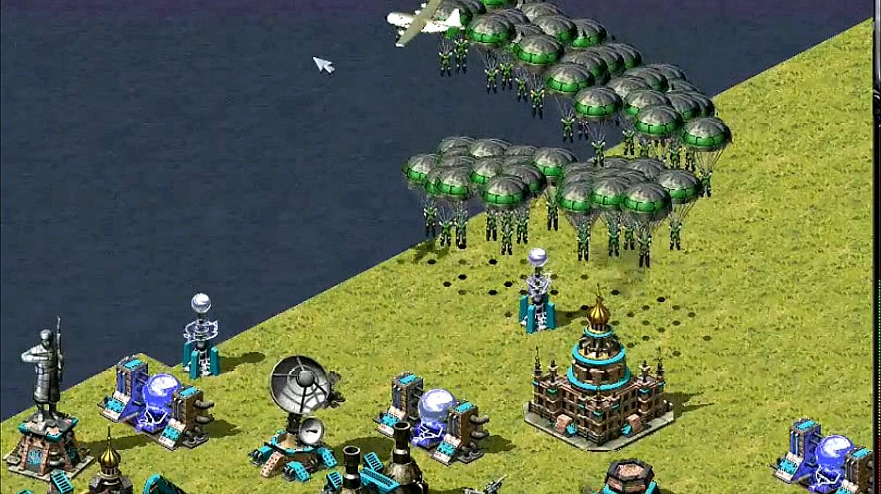 游戏快线:经营策略类游戏《命令与征服:红色警戒》的视频集锦