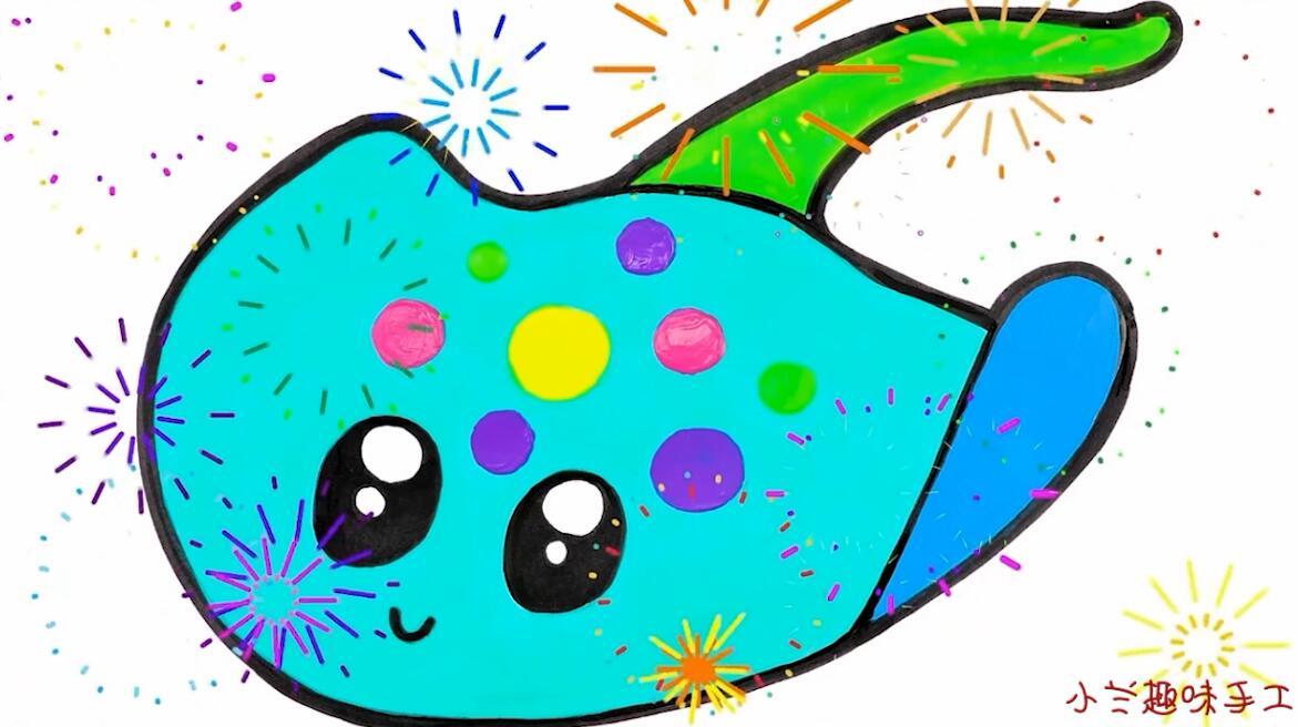 "小兰趣味手工":儿童早教彩绘