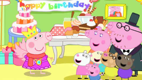 科技园校区hellopeppapig小猪佩奇生日会