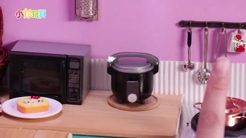 4迷你厨房之最小的网红答案奶茶手工制作!