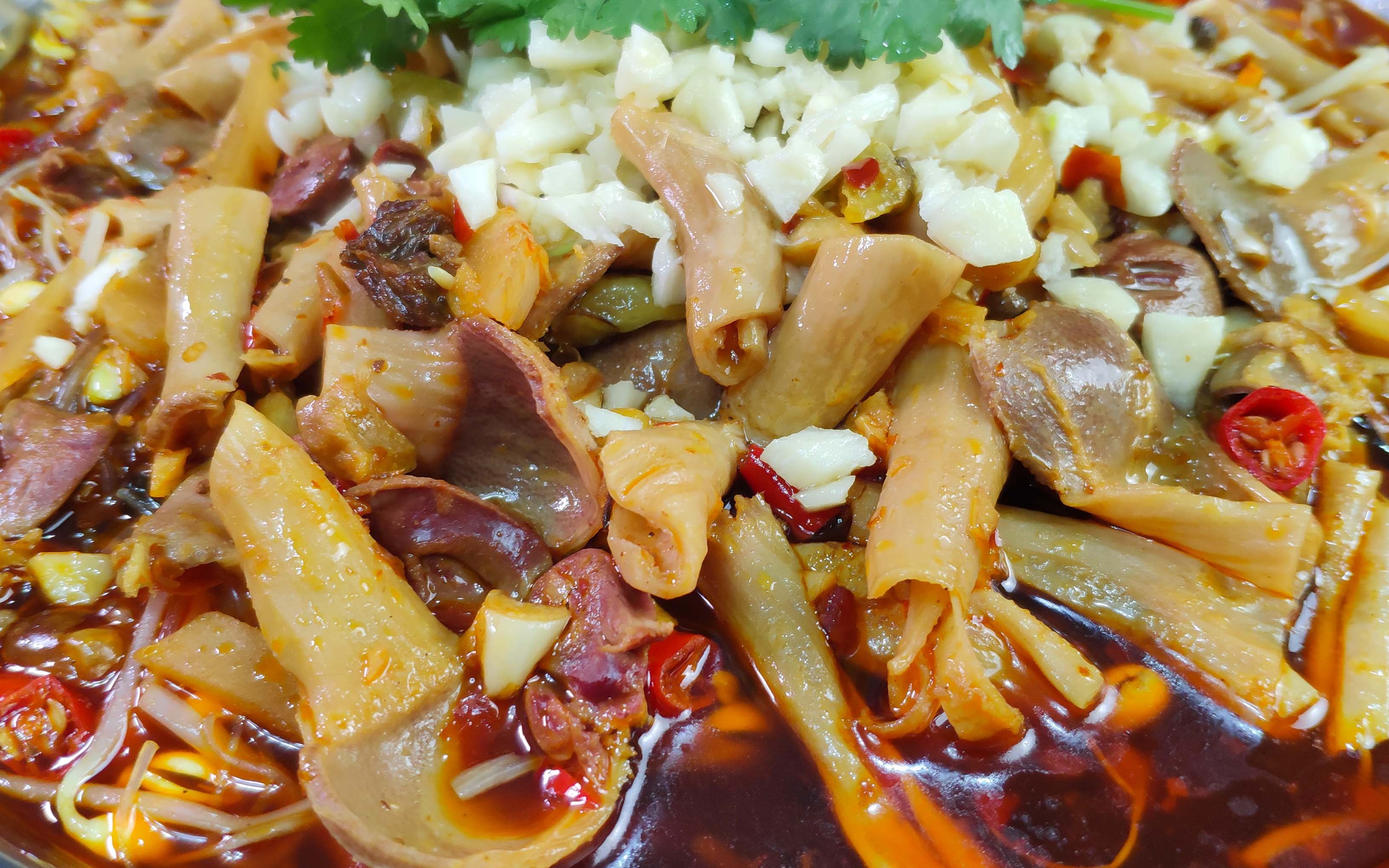 6款经典好吃不腻的鸭肠制作视频