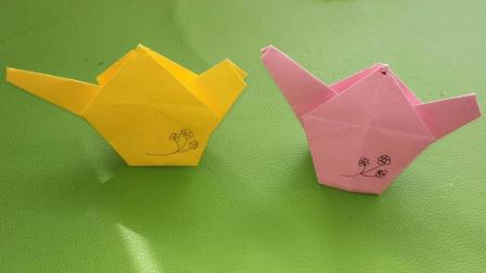 小壶折纸教程,快去动动你的小手!
