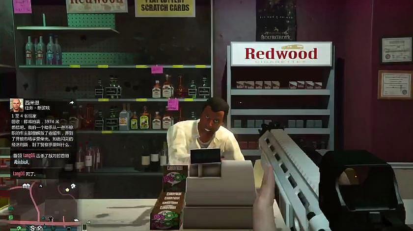 gta5:开战斗机抢劫超市会发生什么?