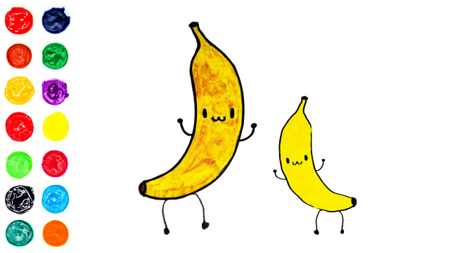 2形象逼真的香蕉画法  02:28  来源:秒懂百科-简笔画大香蕉 简单学会