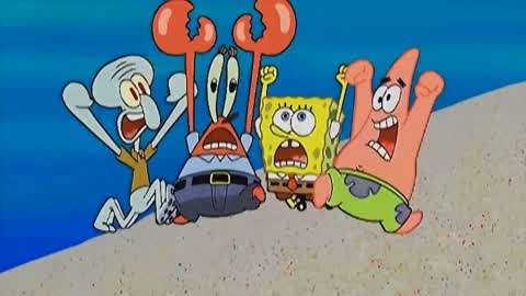 海绵宝宝精彩动画合集 大家一起出发旅行