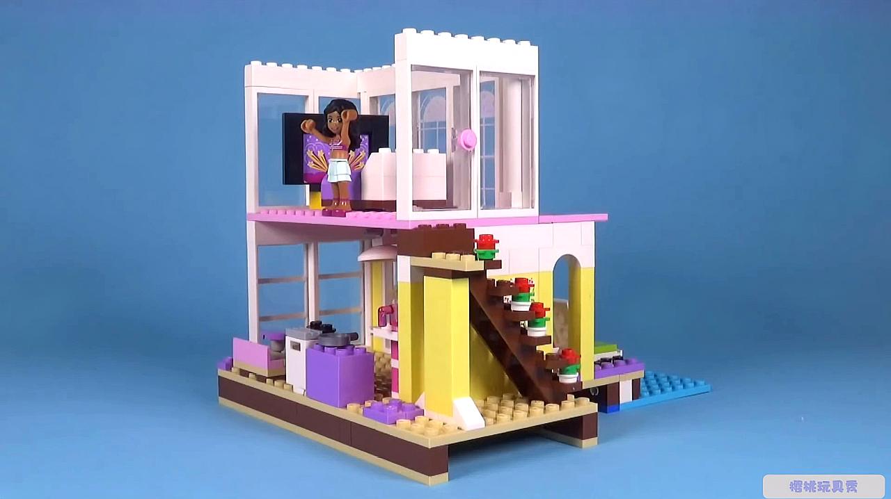 樱桃玩具秀之早教视频:用乐高积木拼装玩具制作